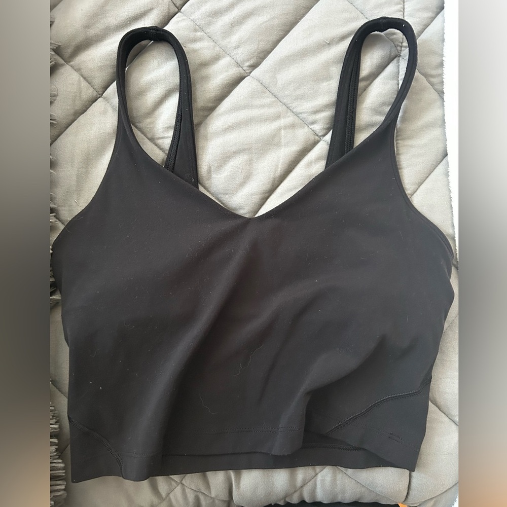 Black lululemon align top